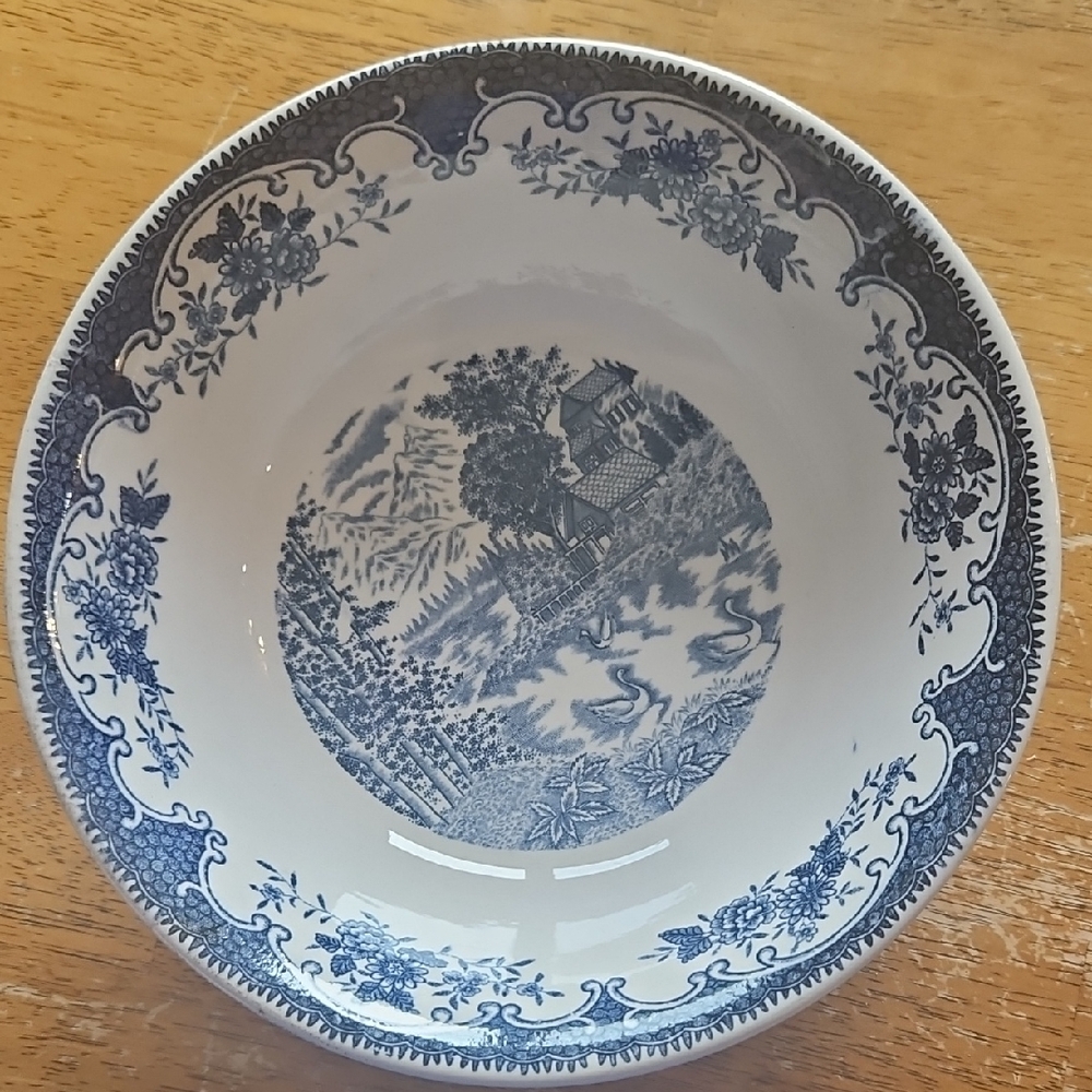 Blue and White Porcelain Bowl